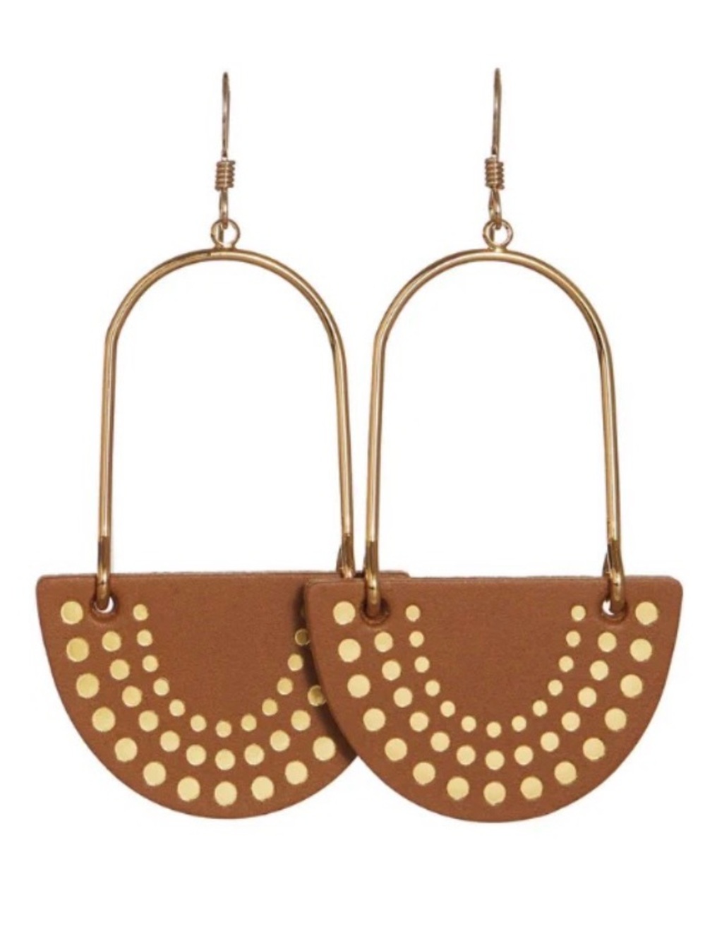 Nickel and Suede London Soho Isla Earrings